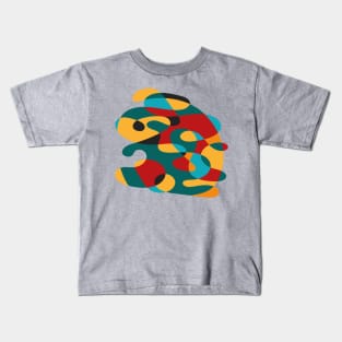 Surreal Shapes (Miro Inspired) Kids T-Shirt